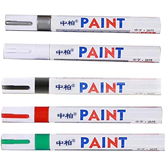 Super WATERPROOF UNIVERSAL PERMANENT PAINT MARKER PEN TIRE PEN VEHICLE PROFESSIONAL MAGIC CAR SCRATCH REPAIR PAINT MENDING REPAIRING PEN AUTO CAR ACCESSORIES MOTORCYCLE WAXING SPONGE - Image 2
